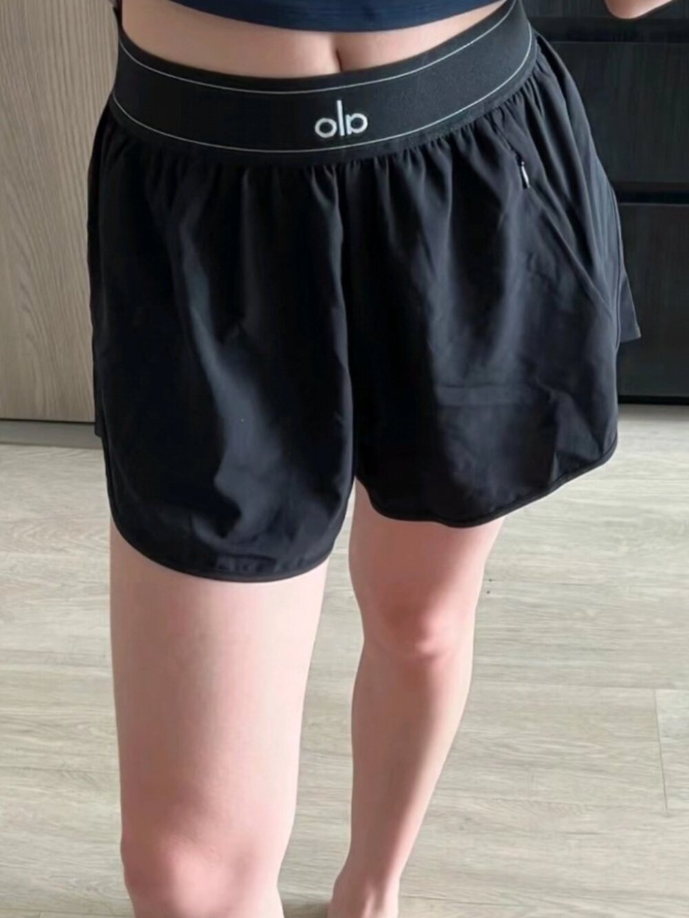 Alo Yoga 👛High Waist Match Point Short Relaxed Fit 🦚Comfortable